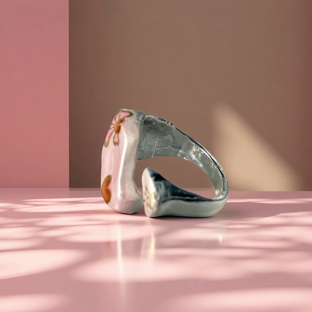 Pink Heart Ring