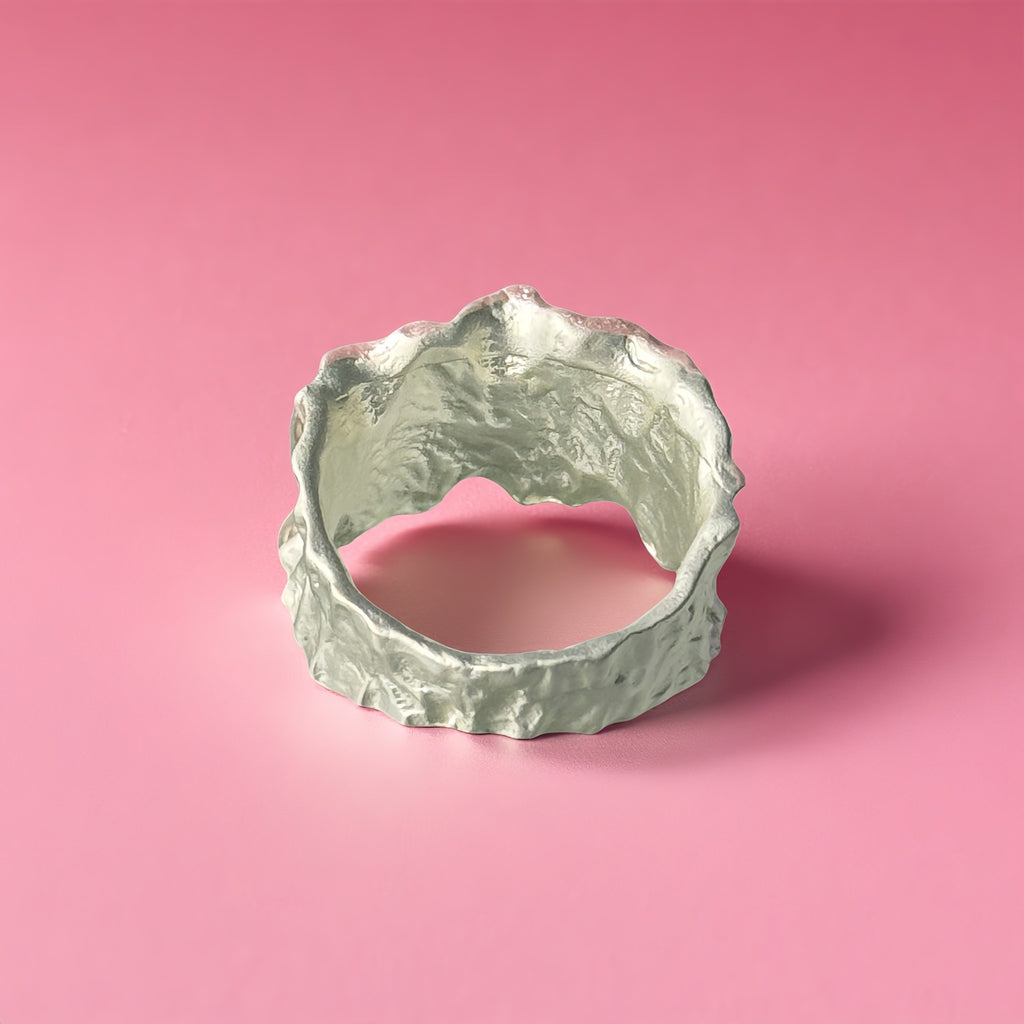 Irregular Ruffled Ring