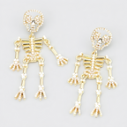 Glam Skeleton Earrings